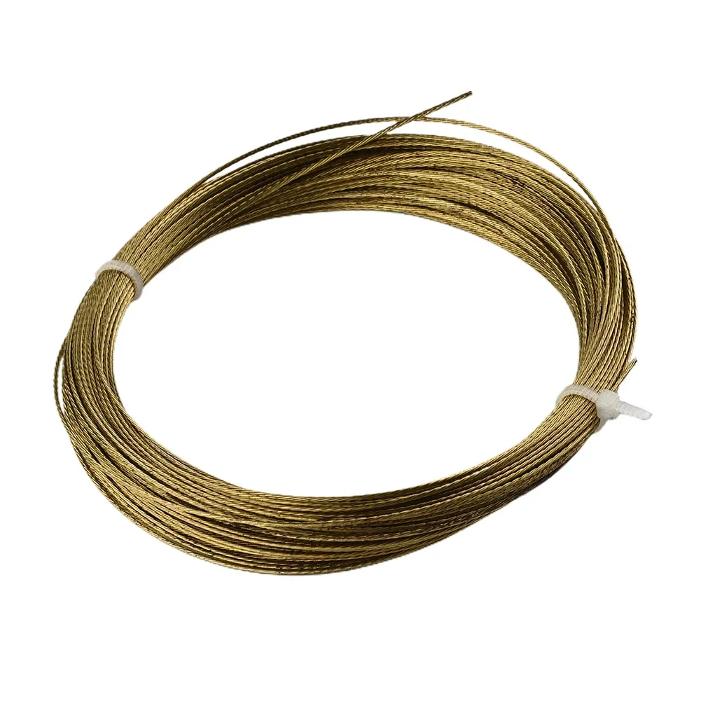 Glass Removal Wire Windshield Cut Line Gold Cutting Out Braided Removal Wire Roll Automotive Glass Steel 1PC Brand NEW