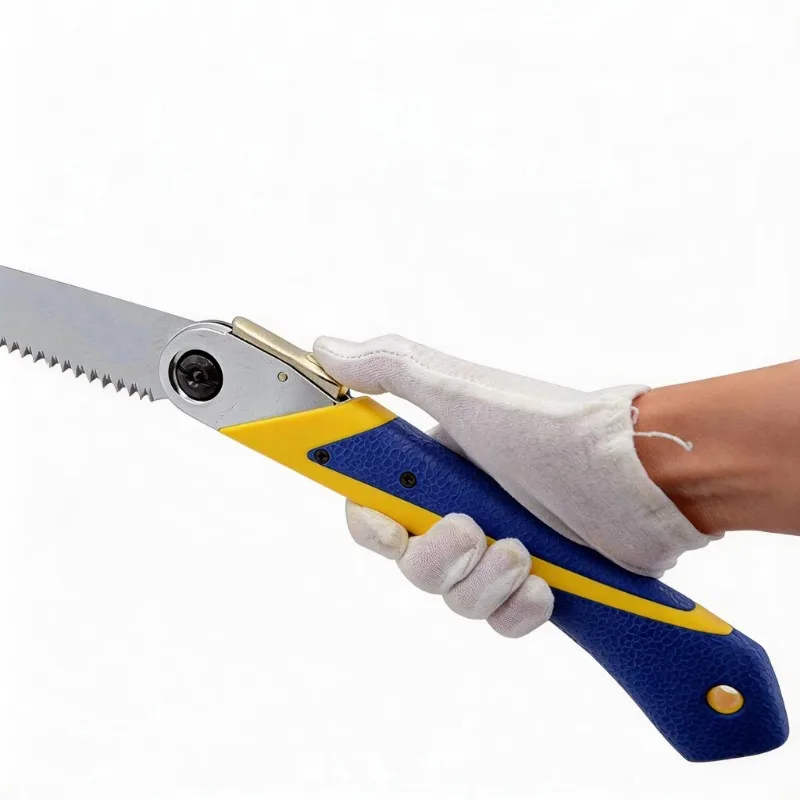 High Performance SK5 Steel Folding Handsaw 210mm, Portable Outdoor Woodworking Triple Saw, Wood, Bamboo Fast Delivery