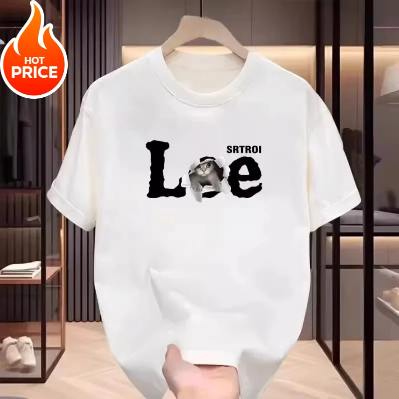 

2025 Fashion Brand Women's Casual T-shirts Sports Tops Breathable and Comfortable Streetwear Fashion Women's Clothing