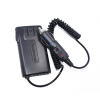 WOUXUN Battery Eliminator DC 12V 24V for KG UVD1P KG805 KG824 UV6D KG659 Walkie Talkie Car Charger Adapter Cigarette Lighter