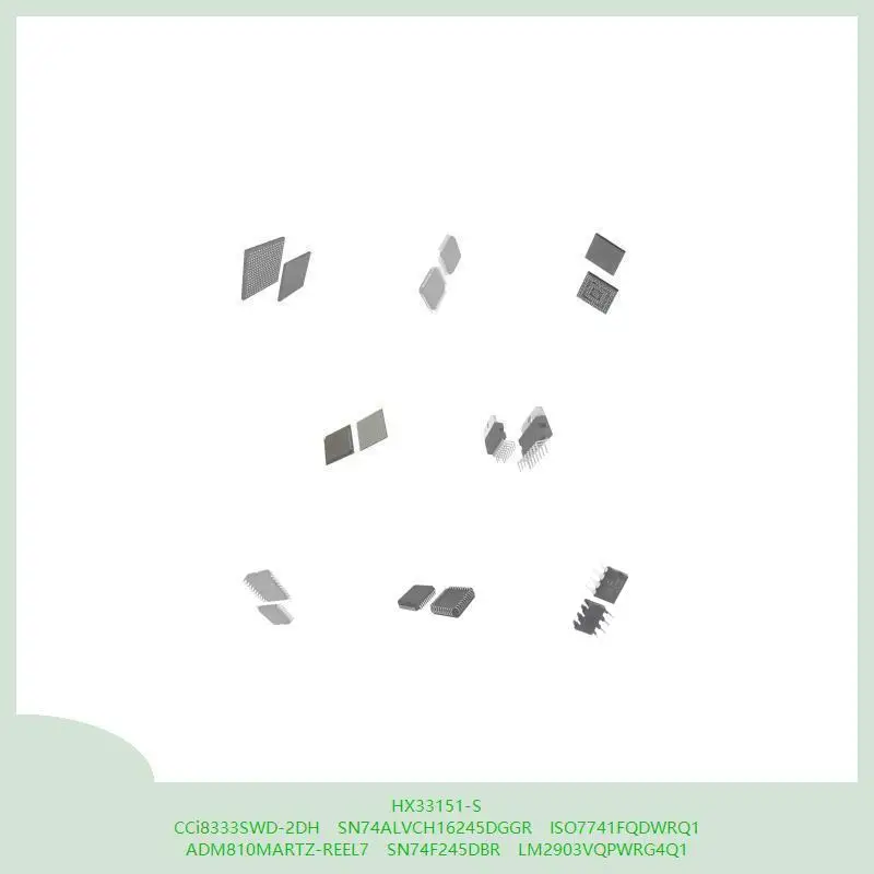 

HX33151-S CCi8333SWD-2DH SN74ALVCH16245DGGR ISO7741FQDWRQ1 ADM810MARTZ-REEL7 SN74F245DBR LM2903VQPWRG4Q1