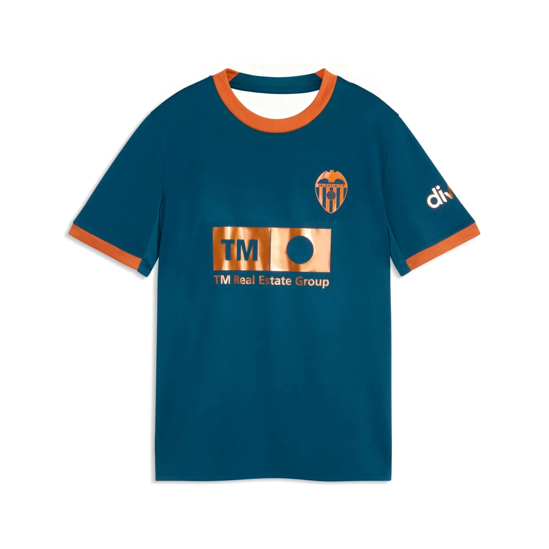 2026 Neues Valencia 3D-Druck Fußballtrikot für Herren, atmungsaktiv, schnelltrocknend, kurzärmeliges T-Shirt, passende Familienkleidung, Unisex – Detail 3