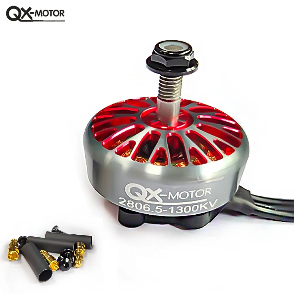 QX-Motor Brushless Motor QX2806.5 White/Black 1800kV 1300kV For Helicopter RC FPV Air Vehicle Remote Control Toy Parts