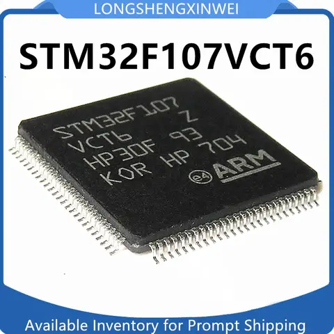 1PCS STM32F107RCT6  STM32F107 VCT6 VBT6  RBT6 NEW