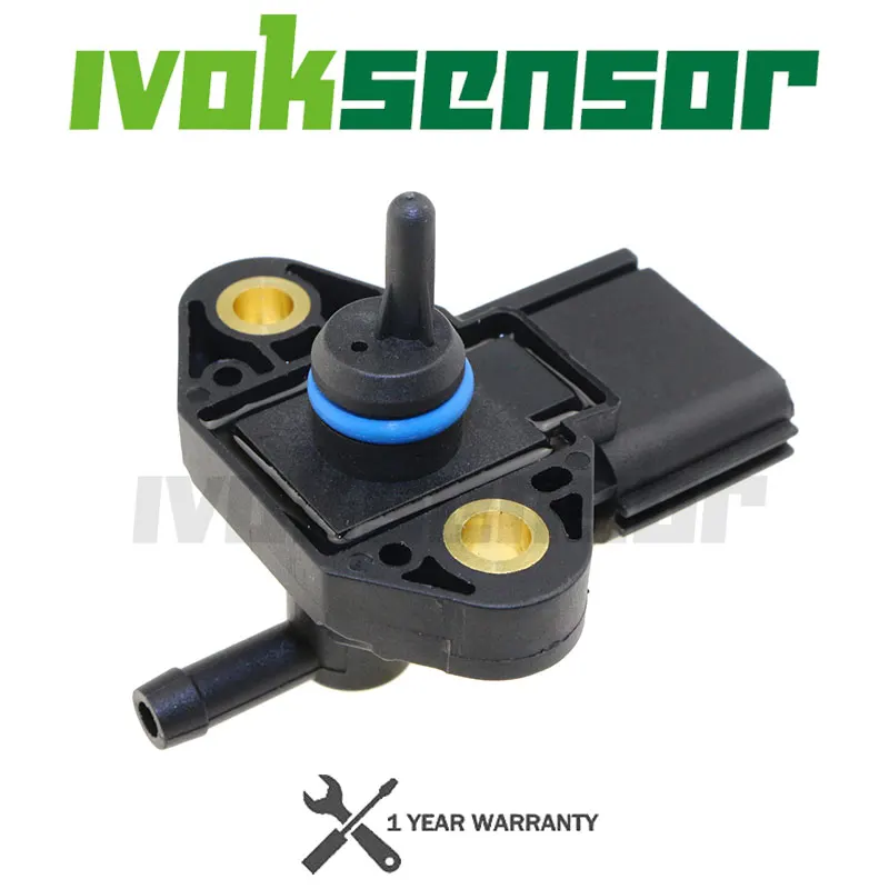 Fuel Injector Rail Pressure Sensor For Ford Escape Explorer Focus Maverick Mustang 2005 2008 2007 Crown Victoria 3F2E9G756AD