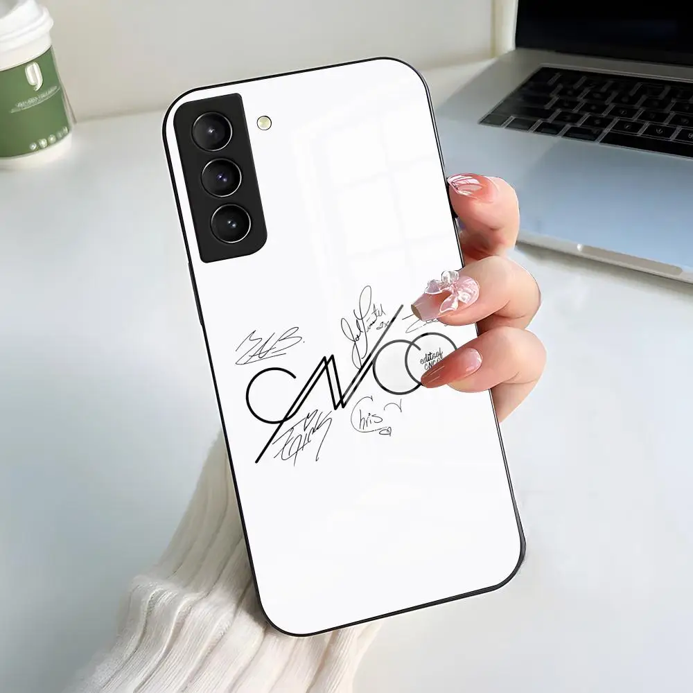 

Чехол для телефона Music C-Cnco Boys для Samsung A56 A36 A26 A16 A15 A25 A35 A55 A14 A34 A24 A54 Стеклянный чехол