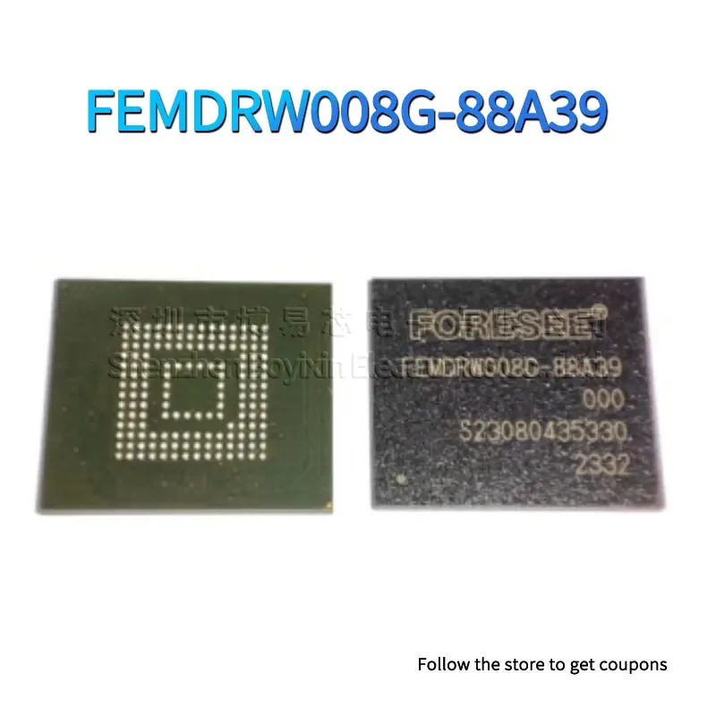 

Original genuine FEMDRW008G-88A39 BGA153 EMMC