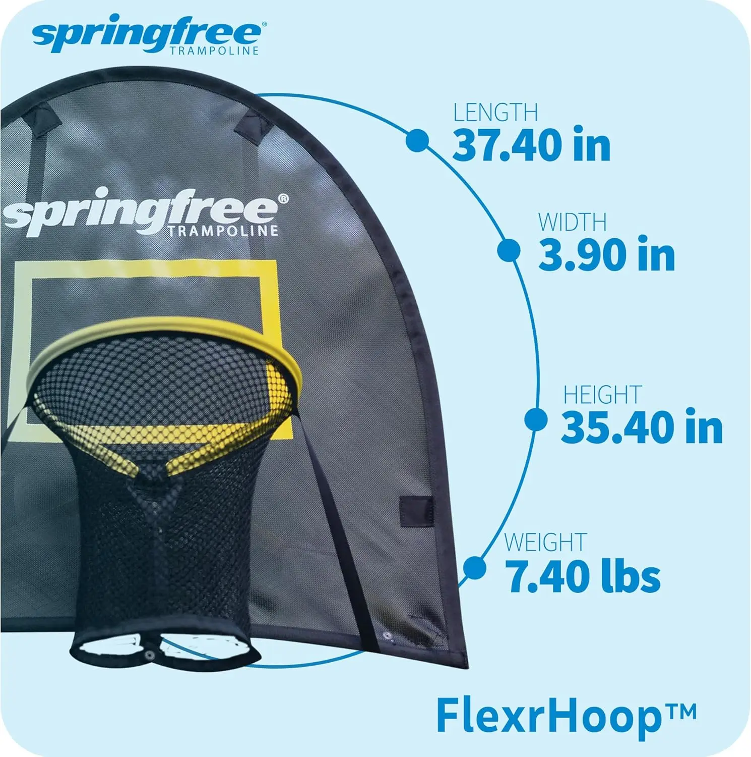 Trampoline FlexrStep Accessory for Safety Lock