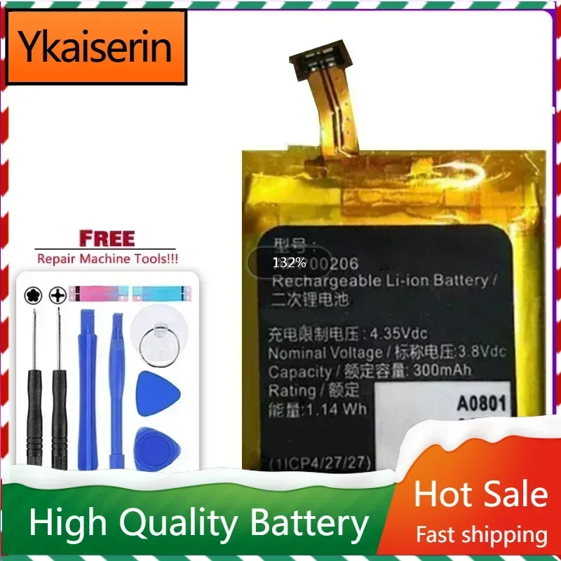 New 3.8V 300mAh APP00206 Replacement Battery for Montblanc Summit Smart Watch Batteries Accumulator Warranty + Track NO