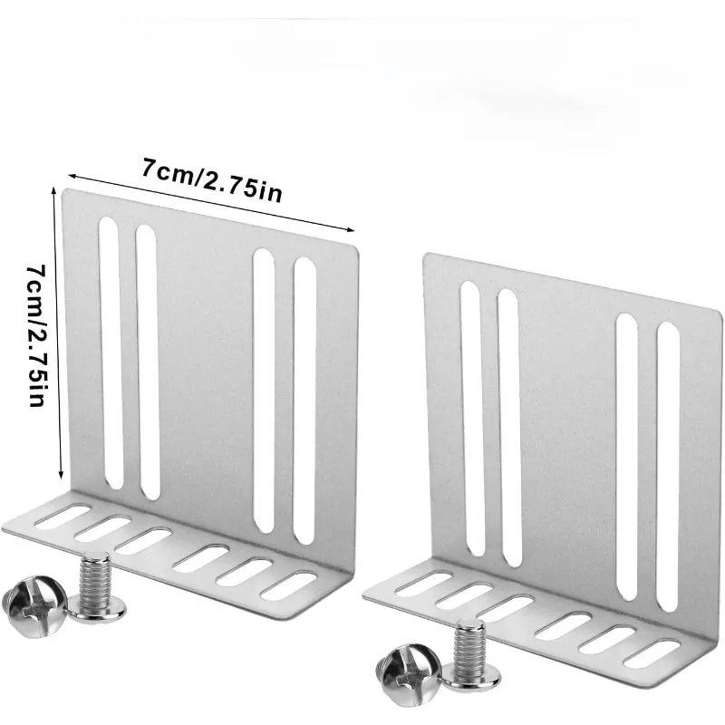 Solid Double Din Car Radio Holder Frame MP5 Bracket for 2 Din Stereo Universal Mount Auto Audio Replacement Fitting Spares Parts
