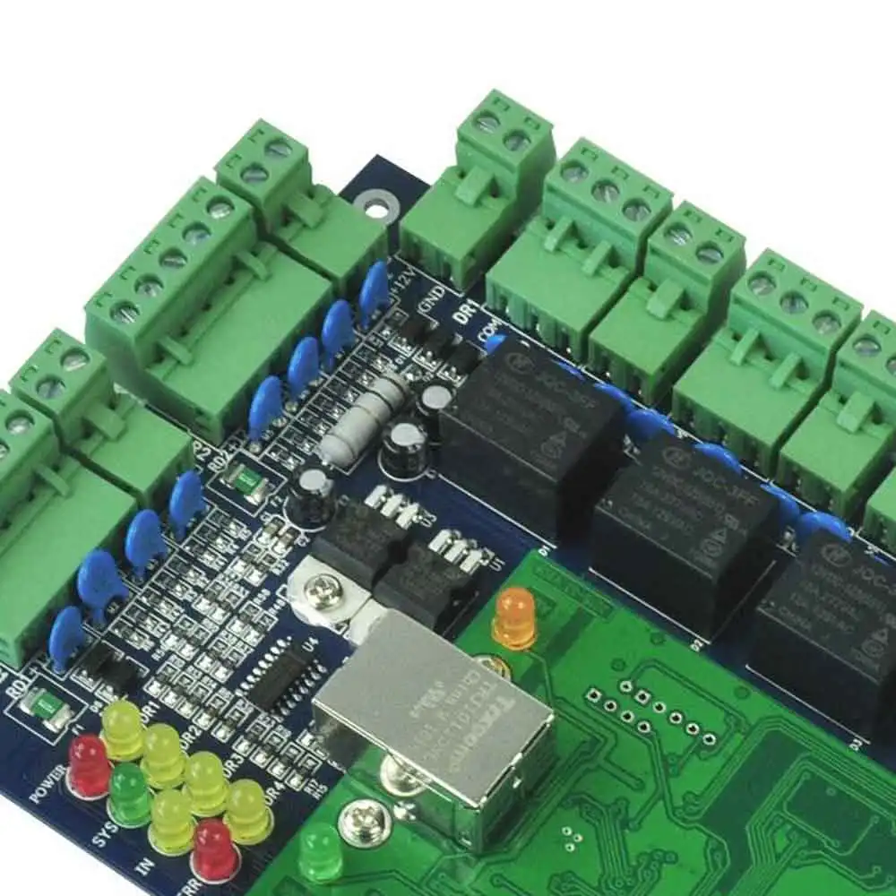 Tcp/ip viertüriger Zugangs controller 32-Bit 40 000 Benutzer, unterstützt Multi-Access-Funktion/Zeiter fassung/Feueralarm usw. sn: l04