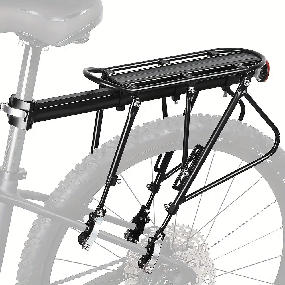 Bike Cargo Rack 220 Lbs Load Bike Rack Full Quick Release Universal Adjustable Luggage Rear Rack Bicycle Rear Rack Road Bike