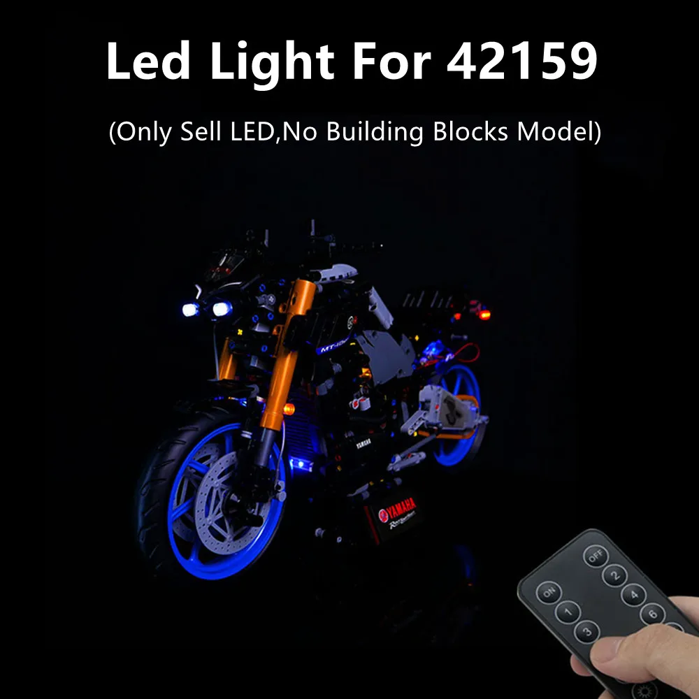 LED Light Kit For 42159 Building Blocks (Only LED No Model Bricks)