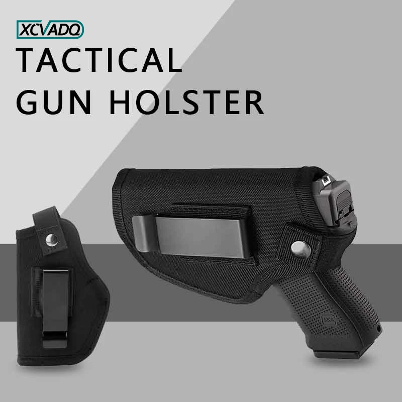 

1pcs Universal Gun Holster for Men & Women, Waist Belt Holster for Glock 380 9mm Gun Holster for Concealed Carry Handgun