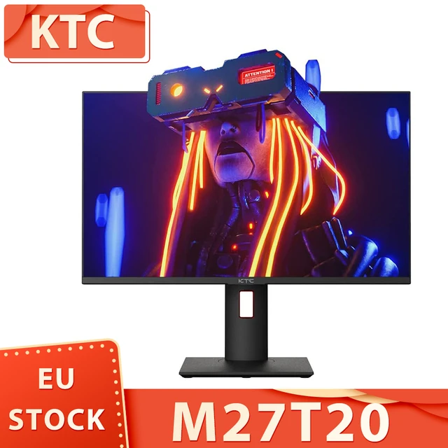 KTC M27T20 Gaming Monitor 27 inch 2560x1440 2K QHD 165Hz Mini LED HVA 3ms  Response Time DP1.4 Type-c USB Audio KVM - AliExpress