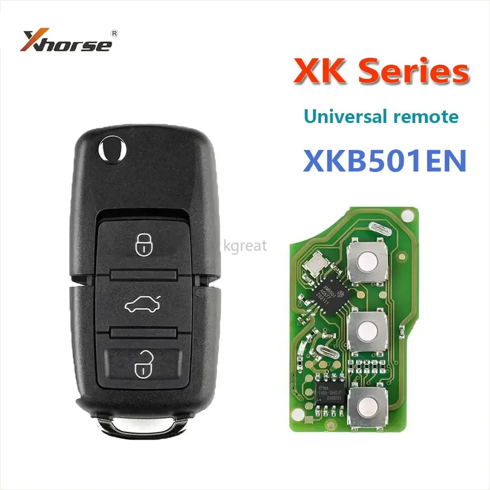 Xhose Vvdi Draad Afstandsbediening Sleutel Xkb501en Xkb508en Xkhy05en Xklks0en Xka600en Xkkf02en Universele Remote Sleutel Voor Vvdi Sleutel Tool 1/5/10Pc