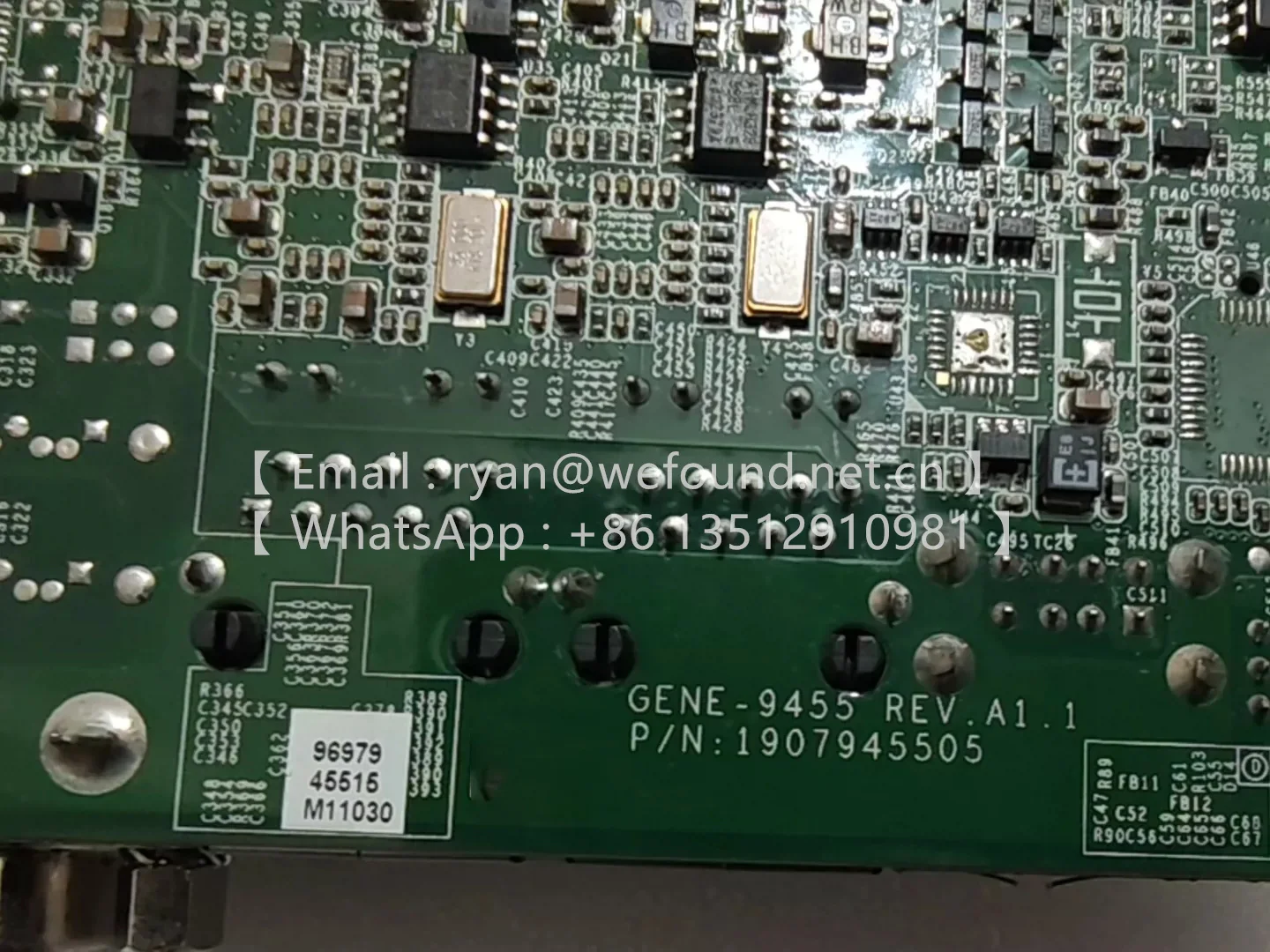 GENE-9455 REV.A1 Ingebouwde computer met één bord