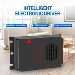 Bilashmart Ultrasonic Pest Control Device Non Toxic Rodent Repellent Battery powered Electronic Mouse Repellent Truck Auto