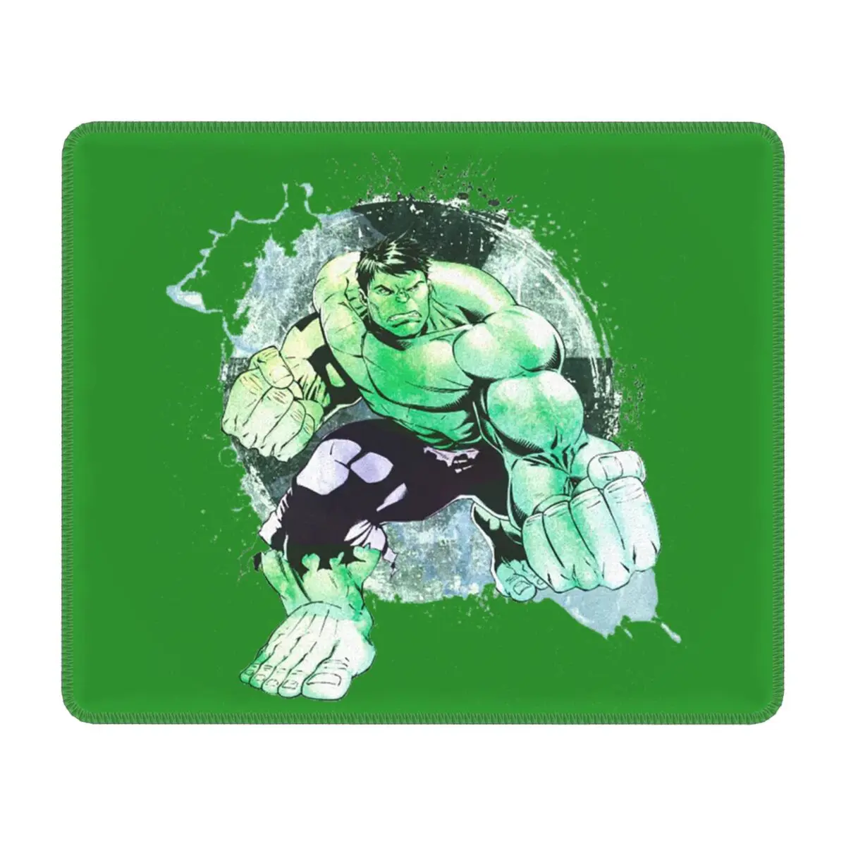 Custom Hulk The Incredible Glow Mouse Pad Non-Slip Rubber Base Gaming Mousepad Accessories Office PC Desk Mat