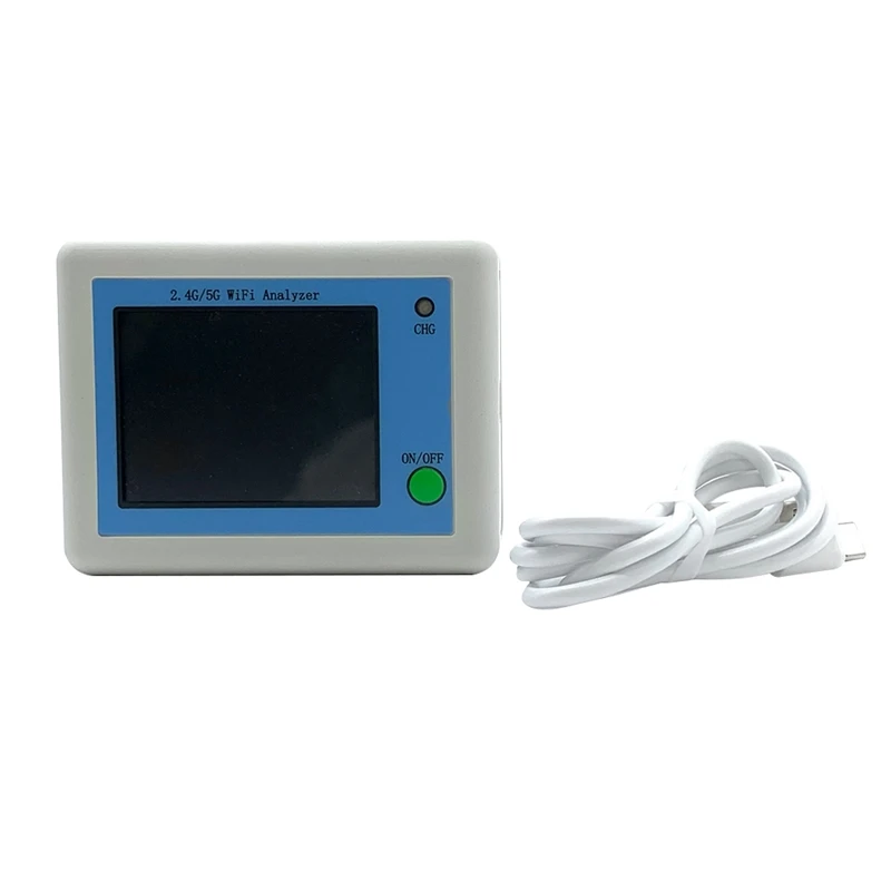 Router Management Assistant Signal Analyzer 2.4G/5G WIFI Signal Analyzer With 2.4Inch Display Network Cable Tester