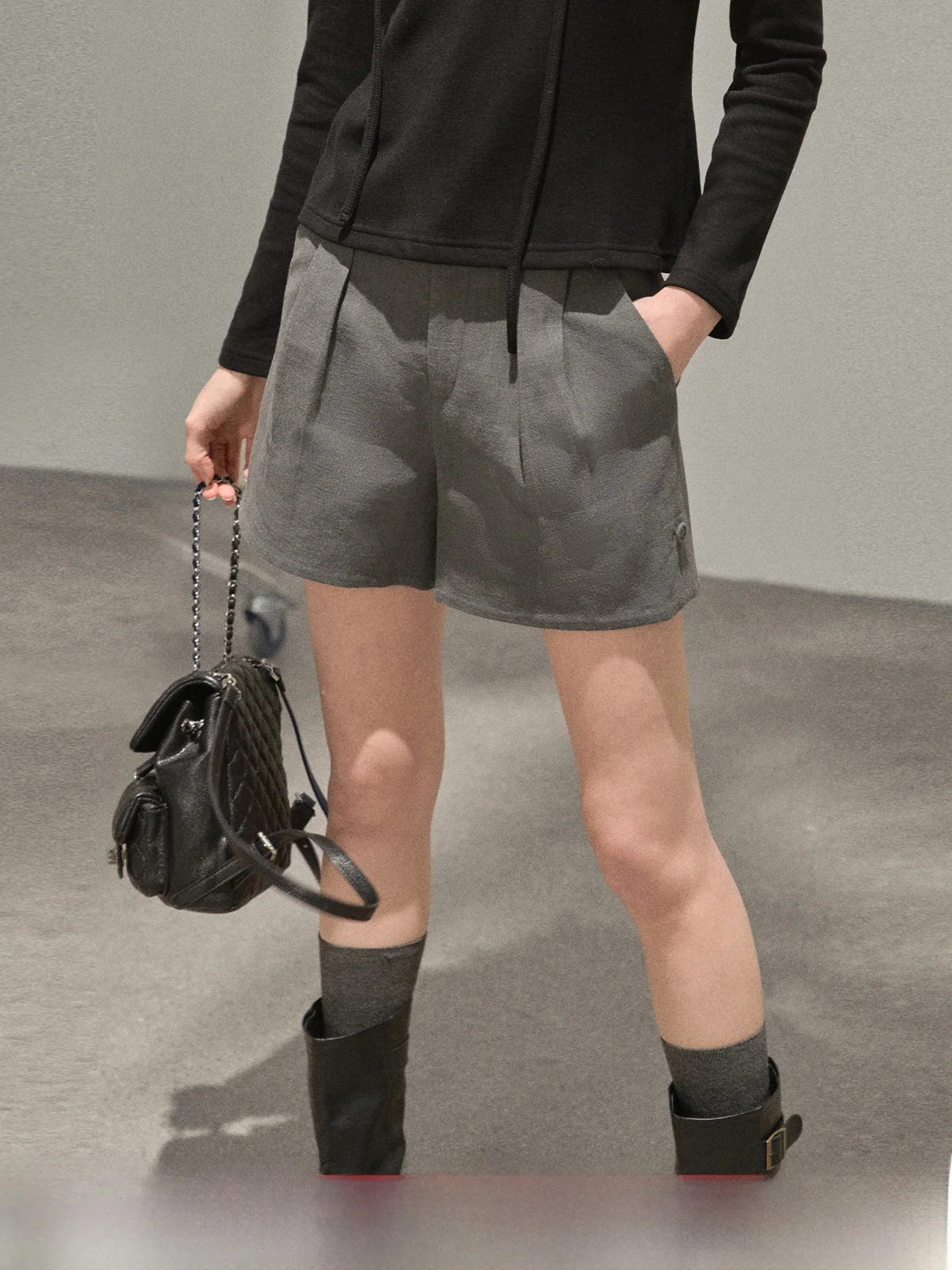 

ay High Waist Straight Leg Casual Pants Women's Lazy ort orts Commute Sle Autumn New Arrival Small Size Ladies Trousers