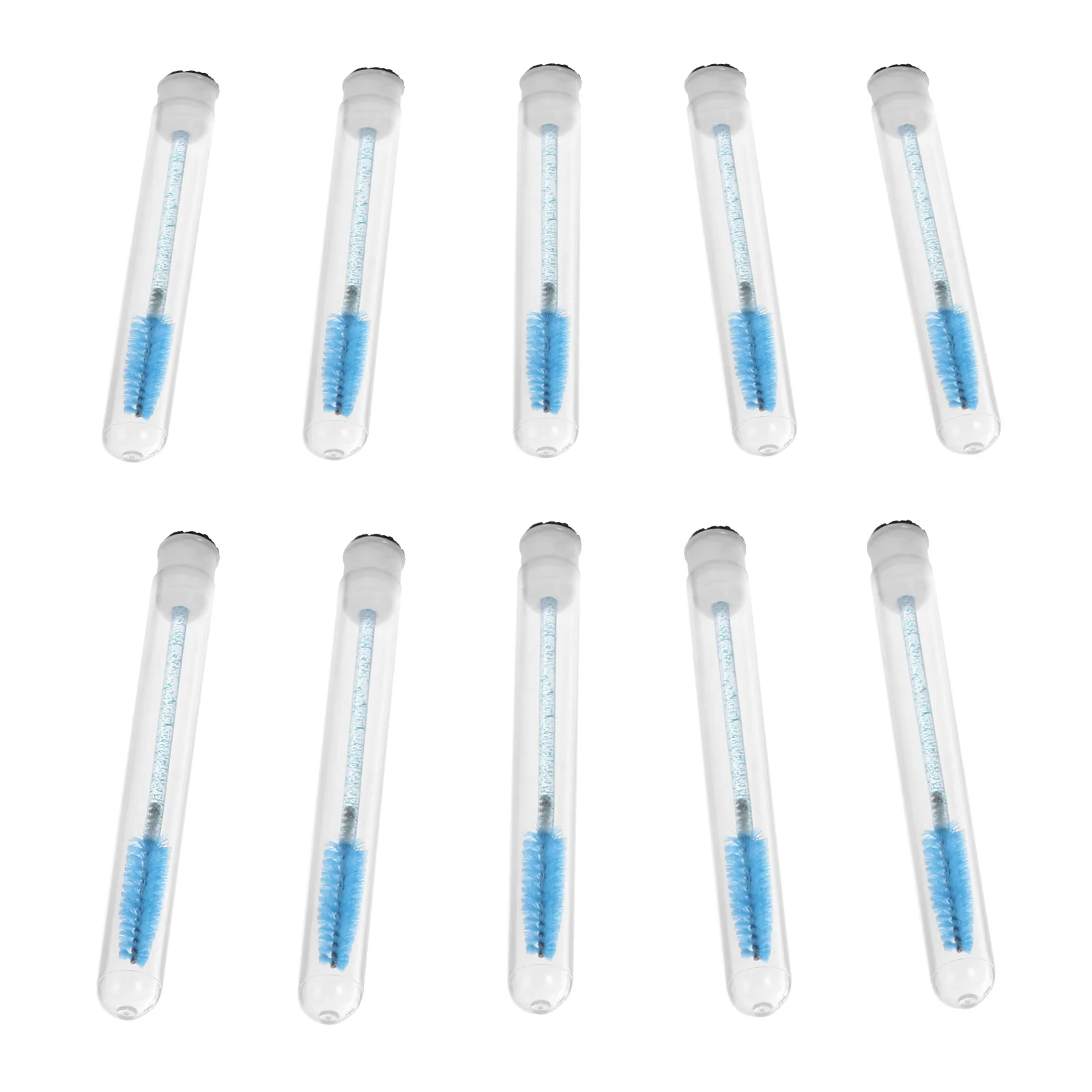 Brosse à cils jetable, peigne, baguette pour Mascara, lisse sur la peau, facile à nettoyer, outil de maquillage Portable, applicateur de beauté, 10 pièces