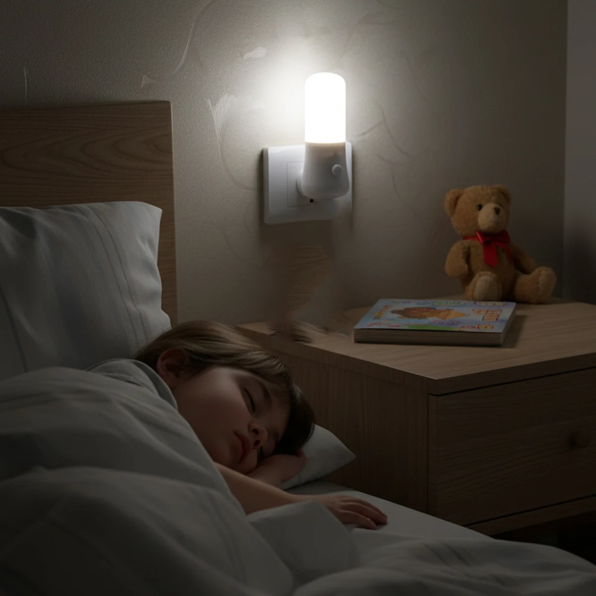 Light Controlled Dream 3000k 6000k LED Night Light Novelty Night Light US Plug Induction Night Lamp AC 110V 220V