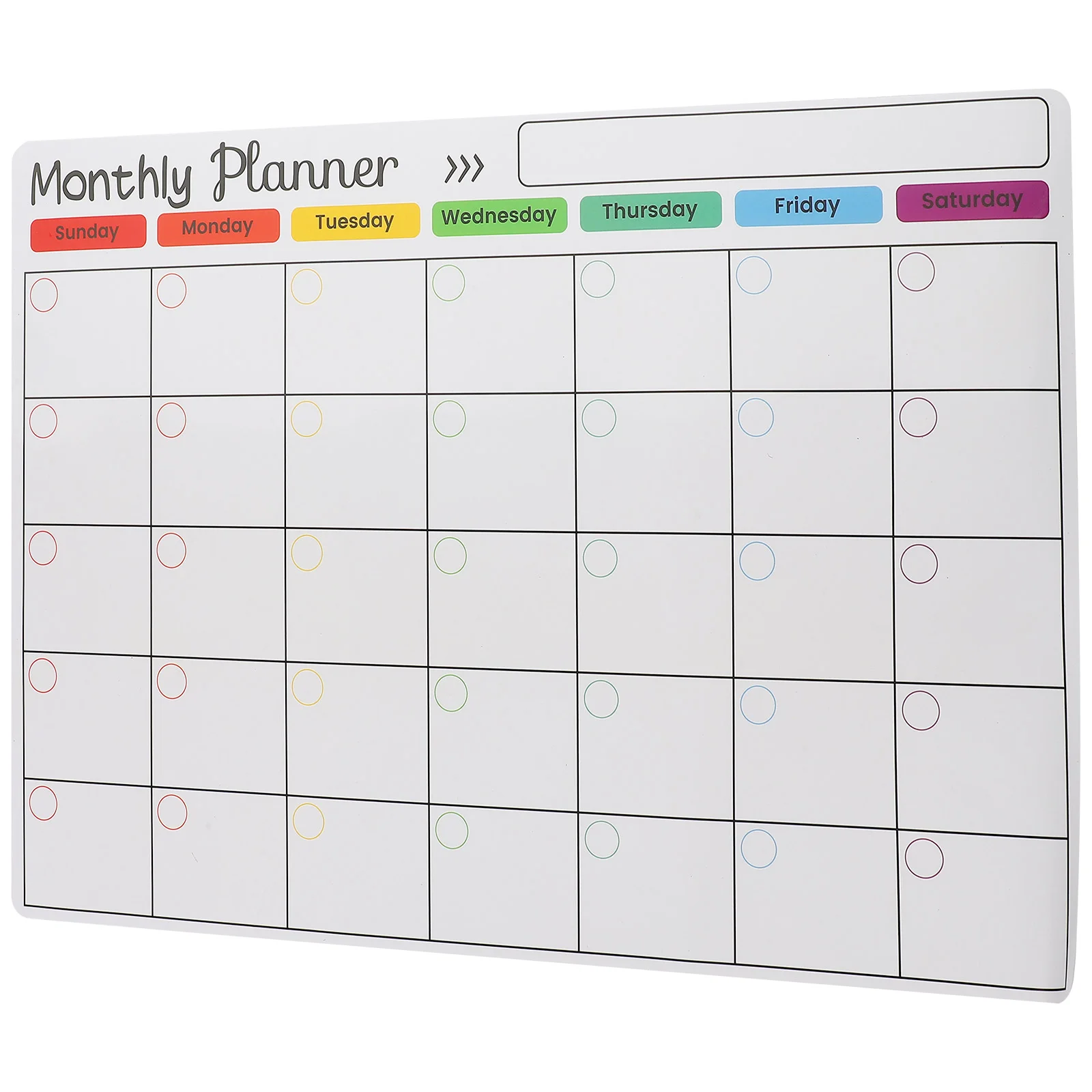 

Daily Plan Fridge Calendar Refrigerator Planning Whiteboard Magnetically Attached Soft