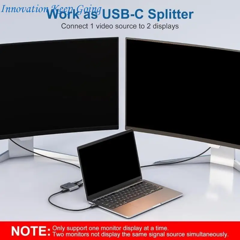 E65C USB C Switcher Splitter For Efficient MultiDevice Connectivitys 4K@120Hz 8K@60Hz