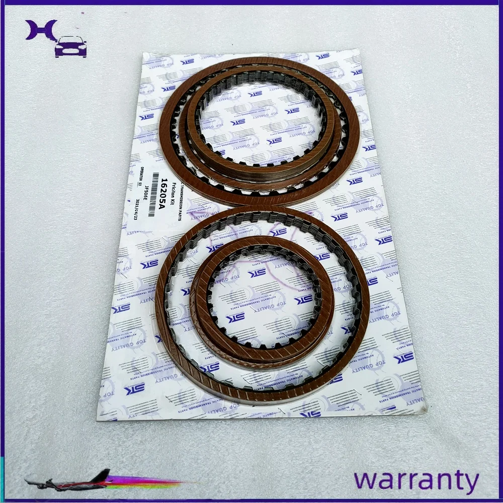

Transmission Friction Plate Kit JF506E RE5F01A 09A 09B 16205A Repair For Nissan Mitsubishi Mazda VW Audi Ford