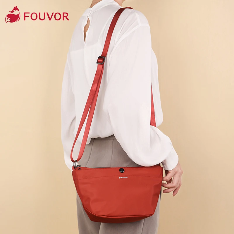 Fouvor Women Summer Bag Solid Casual Small Shoulder Bag Women\'s Bags Fashion Oxford Cloth Waterproof Crossbody Bags 2918-01