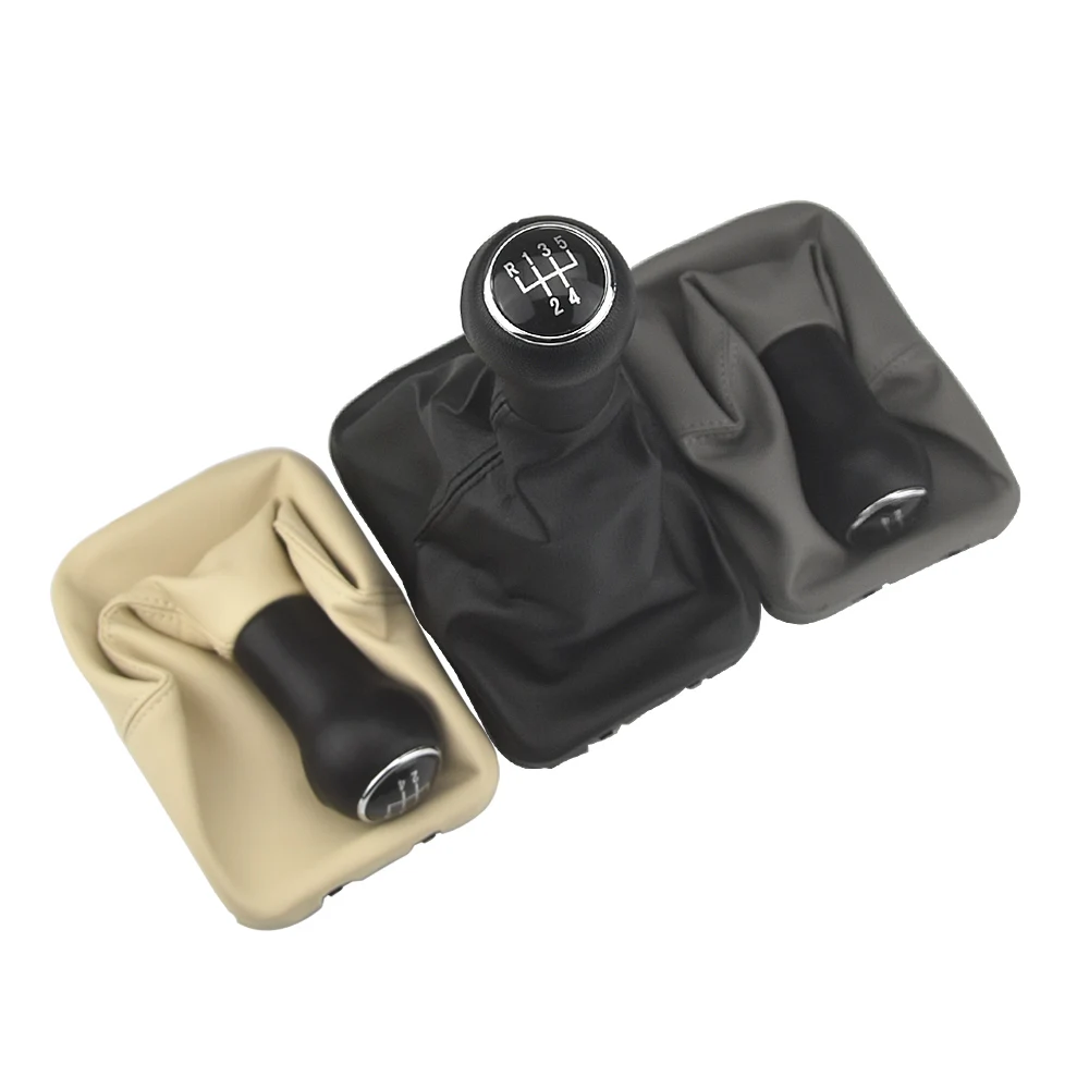 

New Gear Stick Shift Knob Leather boot Fit For VW Beetle 1998 -2010 Fit For VW Beetle Cabrio 2003-2010