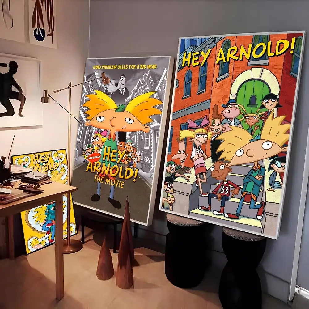 الكرتون يا أرنولد ملصق جودة عالية طباعة ديكور المنزل جدار الفن جدارية غرفة زخارف للحانات #3