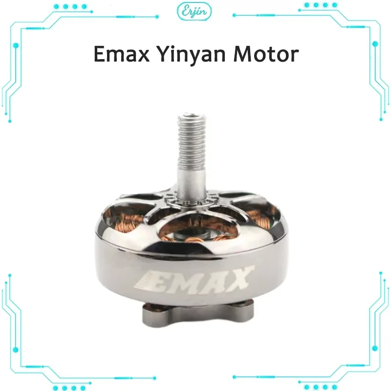 

3 шт. Emax Yinyan Ecoii 2807 1300 1700 1500 кВ модель самолета с дистанционным управлением Fpv траверсная машина специальный металлический двигатель