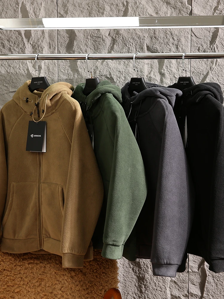 

ex Thiened 620g Double-Sided Fce Hooded Casual Jaet Outerwear Faionable Urban Sle Long Sve Autumn Winter Coat