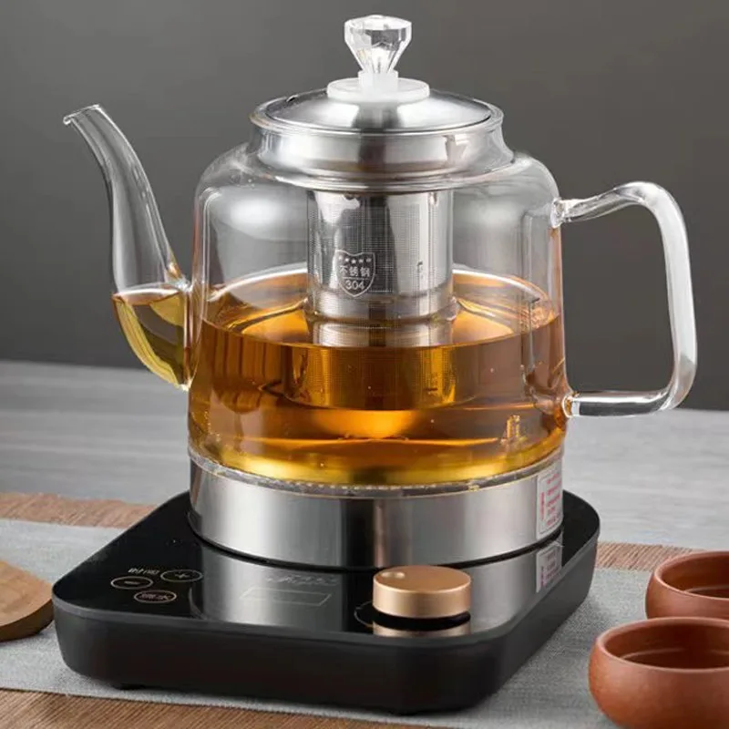 2026 hot-selling manufacturer price 1000 watts automatic water supply electric kettle cordless 360 design removable anti-scale