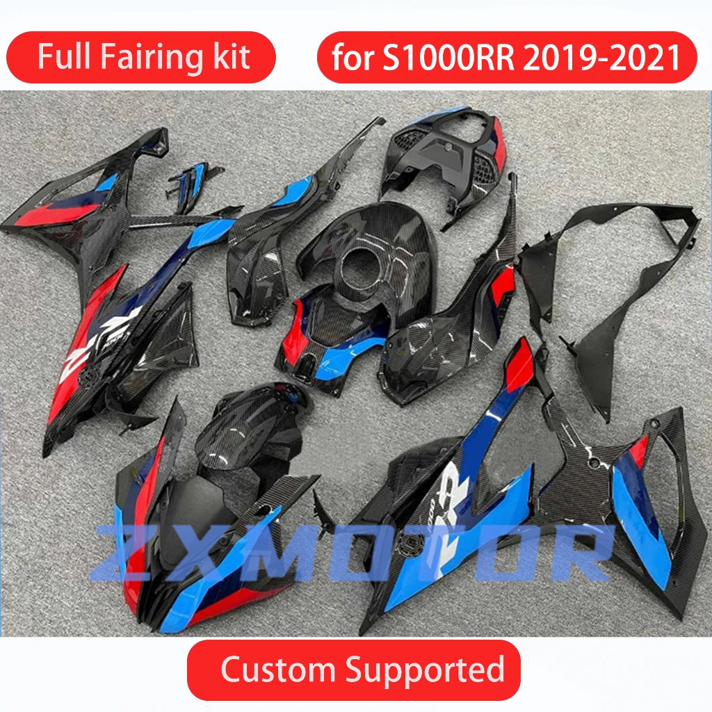 Body Parts Fairing Kit S 1000RR 2019 2020 2021 Motorcycle ABS Fairings Carbon Fibre Bodywork Set for BMW S1000RR 19 20 21