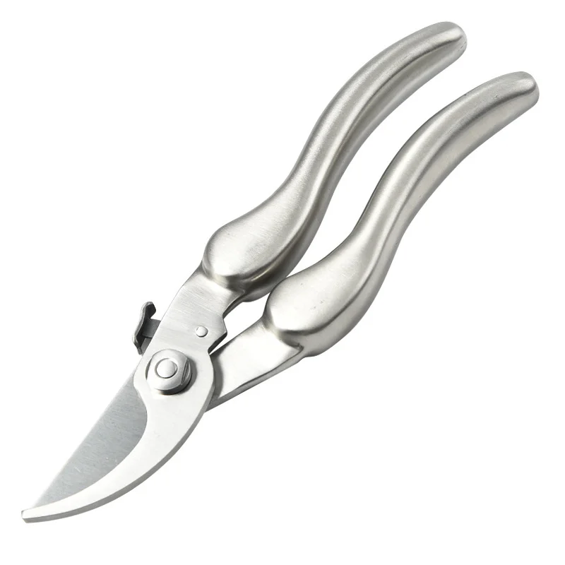 

10pcs 304 Stainless Steel Handle Fruit Labor-saving Garden Scissors Garden Tools Pruning Scissors
