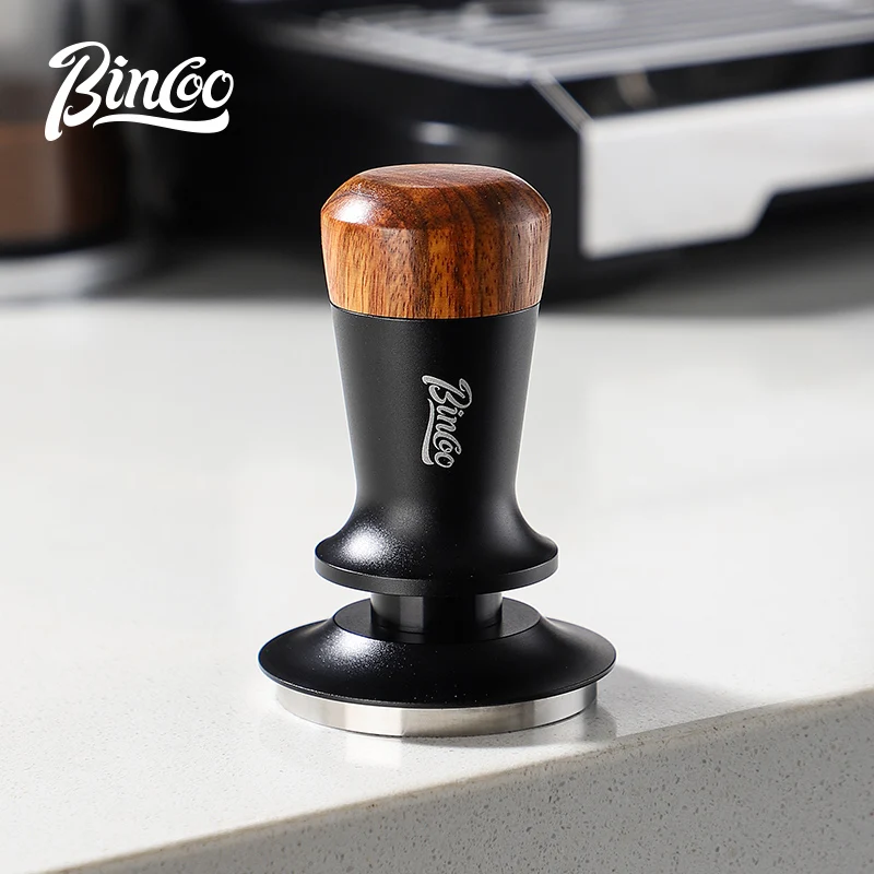 

Bincoo 51/58mm coffee powder press Balance elastic powder hammer Italian Barista accessories tools Aluminum alloy