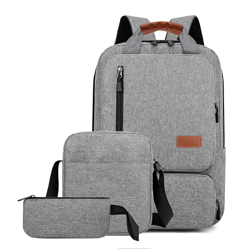 

Backpack,3 pieces set bag,large capacity bag,business outdoor bag,student school bag,commute bag