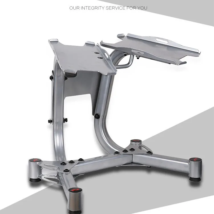 2026 Commercial Durable Automatic Adjustable Dumbbell Stand Rack 552/1090 Easy Access Space- Storage for Fitness Benches & Racks