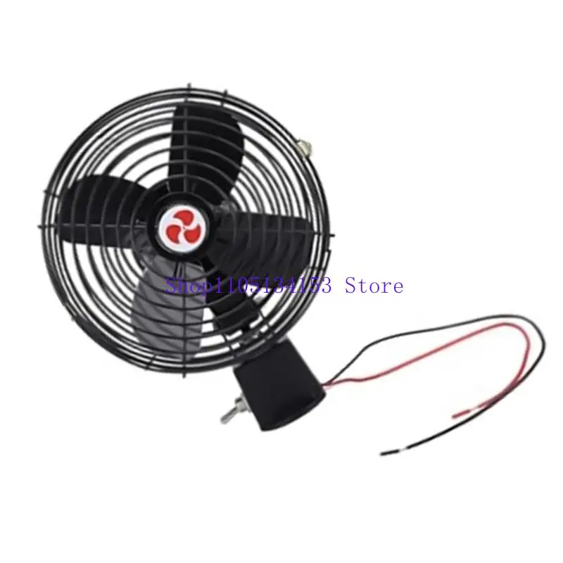 

kl23 Energy Efficient Automotive Cooling Fan For Vehicles Metal Blade Noise Reduction
