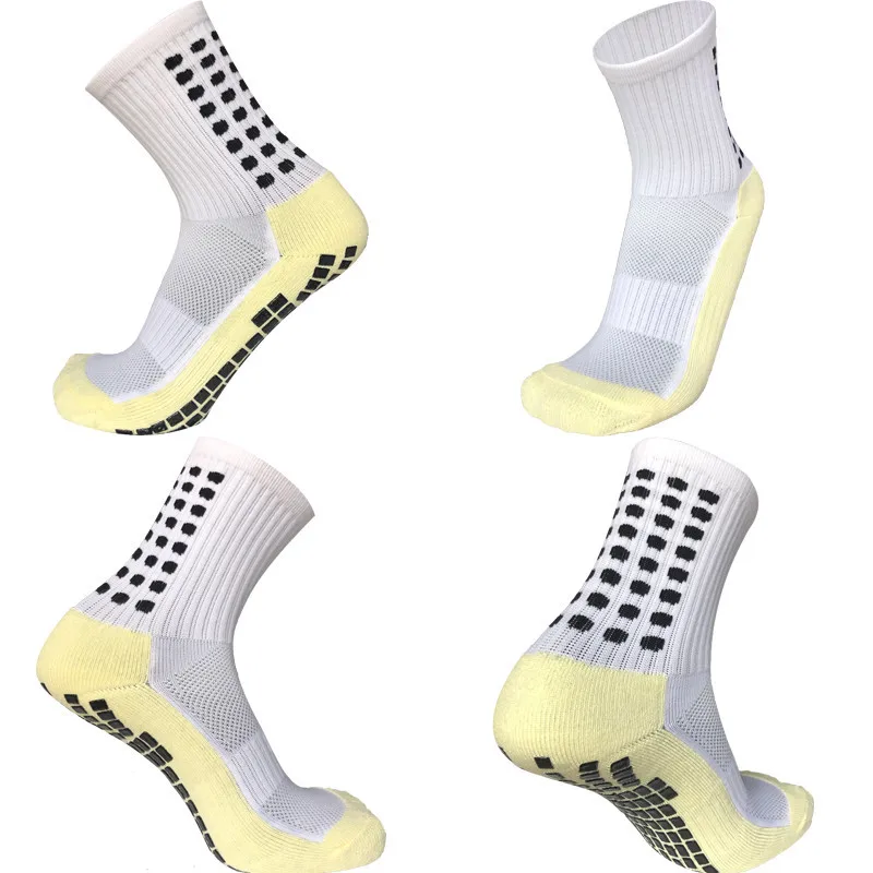 Chaussettes de football coordonnantes pour hommes et femmes, film de friction carré, serviette épaissie, sports de plein air, sports astronomiques, nouveau