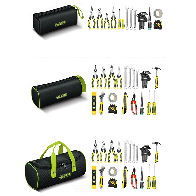 Jakah Tool Kit Multifunctional Tool Hardware Electrician Tool Bag Storage Bag Small Storage Bag Waterproof Fishing Small Handbag