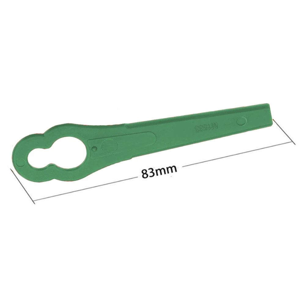 100/200 Viên Nhựa Cắt Lưỡi Dao Cho Florabest Cỏ Tông Đơ Cắt Brushcutte Cho Sân Vườn Bãi Cỏ Sân Vườn Ren Máy Cắt Cỏ Làm Vườn dụng Cụ