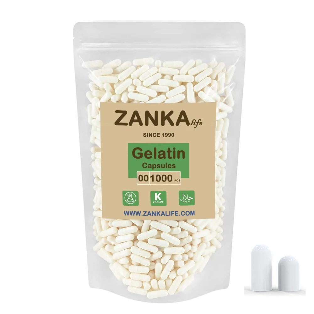 Wholesale White Empty Gelatin Capsules Szie 00 0 1 2 3 4 Joined Separated Gelatin Capsules