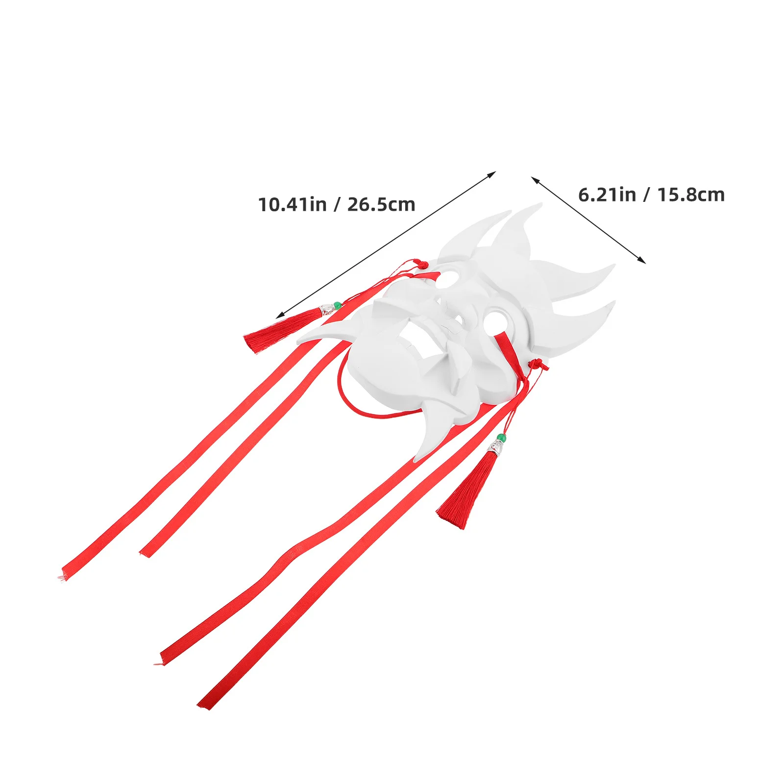 Full Face Hand Painted Chinese Opera Mask Traditional Drama Carnival Costume Party Masquerade Props Lightweight Comfortable