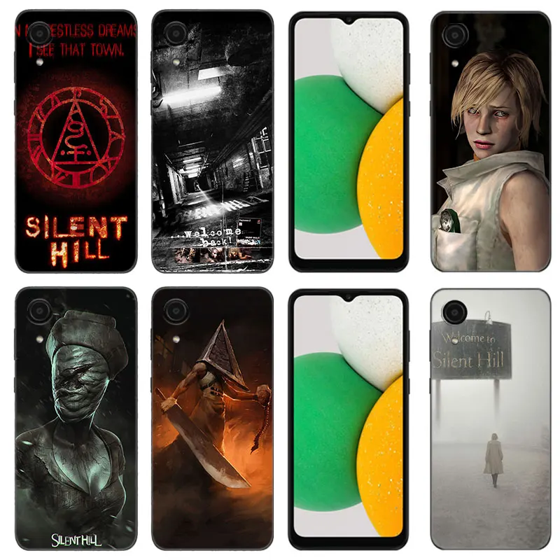 Horror Game Silent Hill Phone Case For Samsung A01 Core A04E A04S A05S M04 4G A02 A03 A10 M40 S A06 A10E M10 M11 M12 M22 M42