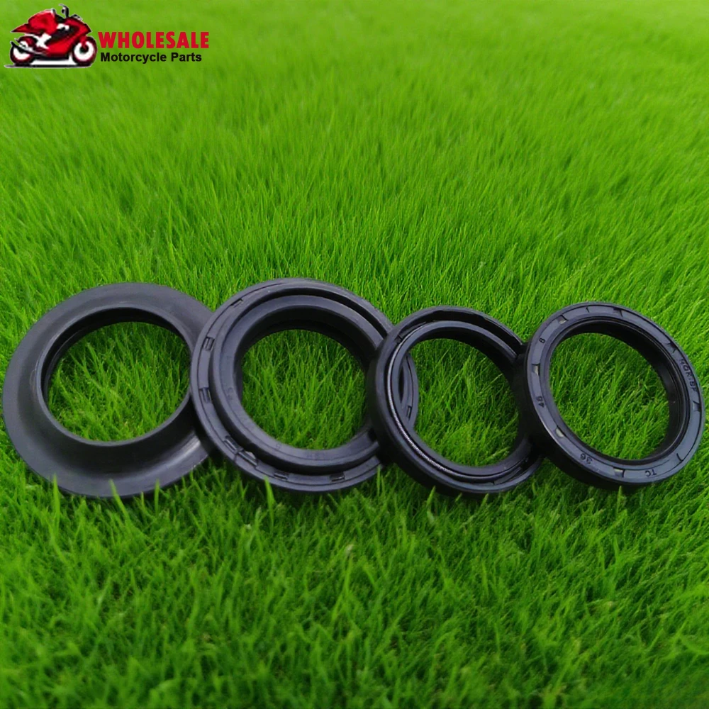 

2/4/8/16pc 31x43x10.5 Front Fork Dust Oil Seal For ZING BIKES MIRAGE 125 LF125-J For ZENNCO MATRIX WY50QT-16 SATURN 50 DFE50QT-F