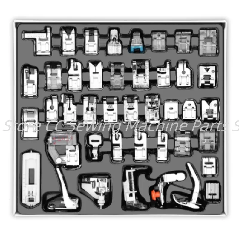 

32/42 шт., набор прижимных лапок для швейной машинки